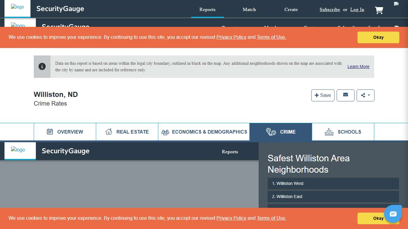 Williston, ND, 58801 Crime Rates and Crime Statistics - NeighborhoodScout